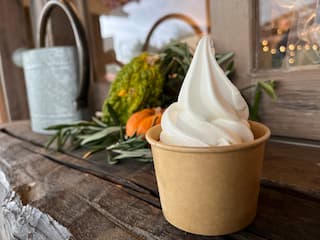 「みるくの黄金律」のソフトクリーム