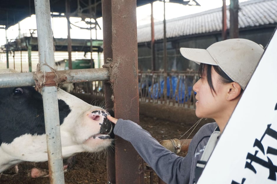 大井牧場　三女 樹里さん