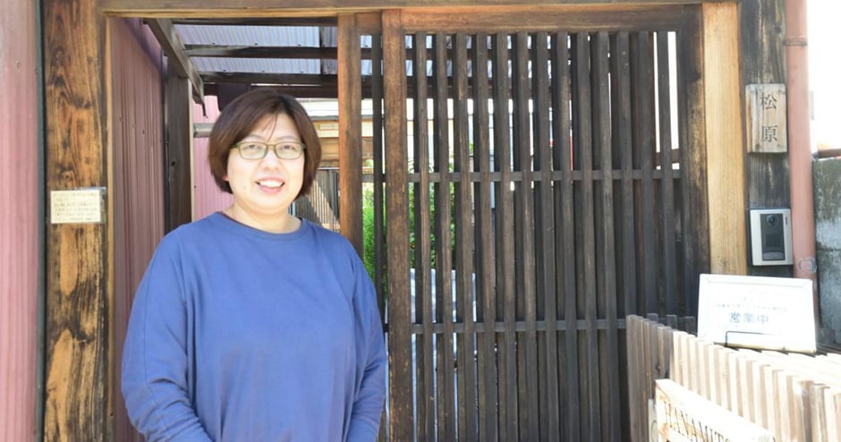 京都市京町家（きょうまちや）のチーズ専門店「和酪まつな」店主、松原正恵さん（写真：筆者）