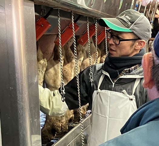 栃木県那須塩原市　大沼牧場 大沼さん