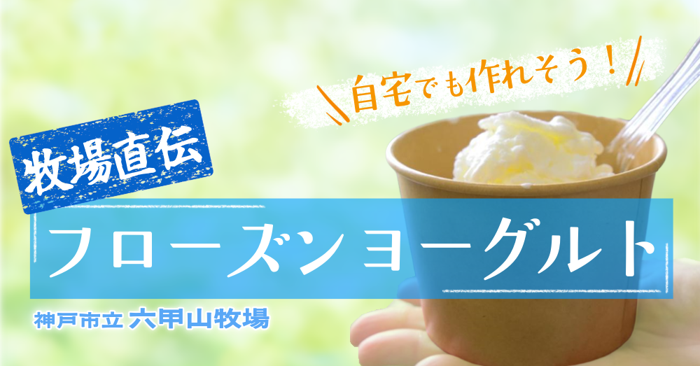手作り出来立てフローズンヨーグルト(写真:筆者)