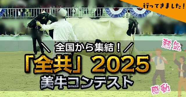 全国から集結！「全共」2025 美牛コンテスト