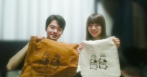 “うしまづくん”さんとリモートで手作り印刷教室　大成功！