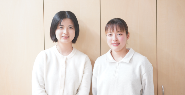 共同代表の伊藤りん(写真左)さんと多田有沙さん(写真右)