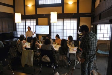 ヨーグルトワークショップの様子